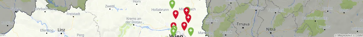 Map view for Pharmacies emergency services nearby Kreuttal (Mistelbach, Niederösterreich)